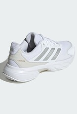 Adidas Woman's CourtJam Control 3 Cloud White / Silver Metallic / Grey One