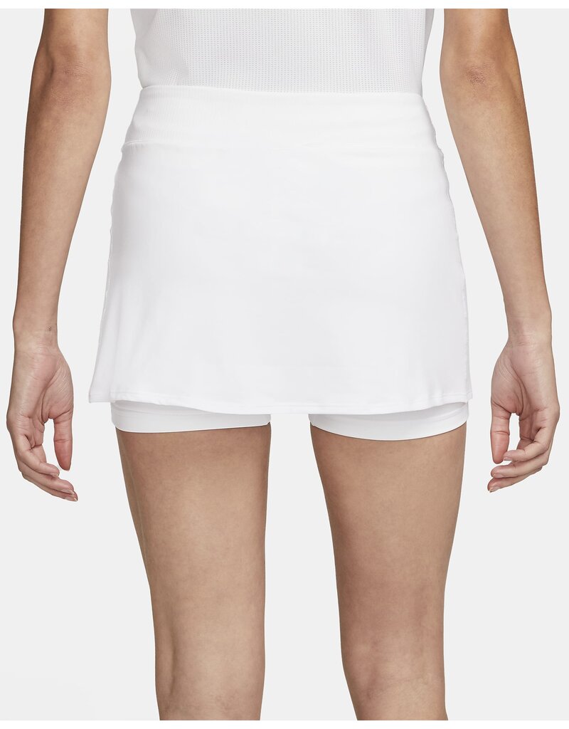 Nike Dri-Fit Advantage Womens's ShortTennis Skirt White