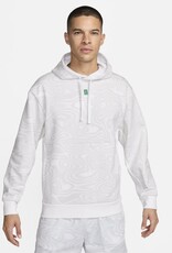 Nike NikeCourt Heritage Men's Dri-FIT Fleece Tennis Hoodie White Medium