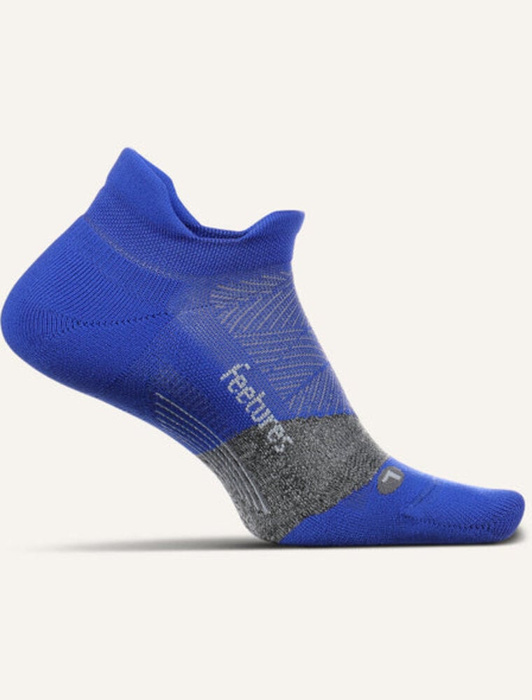 Feetures Elite Max Cushion No Show Tab Boost Blue