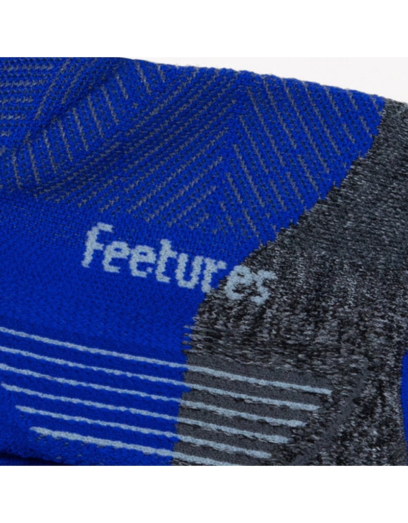 Feetures Elite Max Cushion No Show Tab Boost Blue
