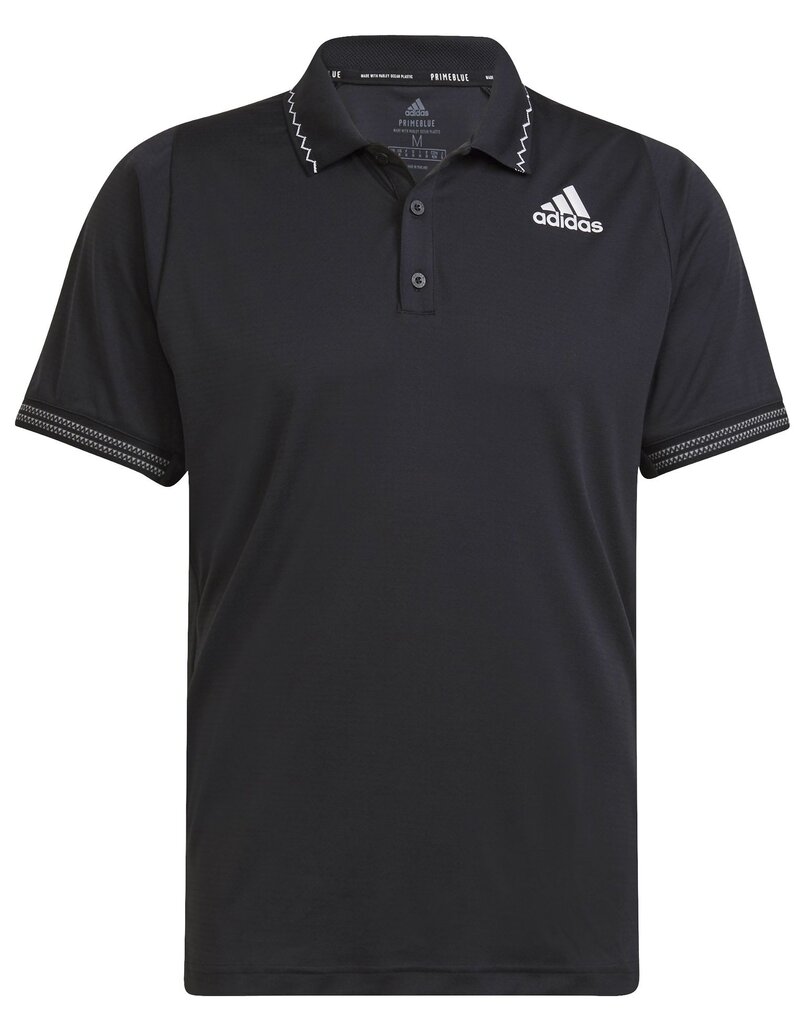 Adidas Adidas Men's Tennis Freelift Polo Shirt Black