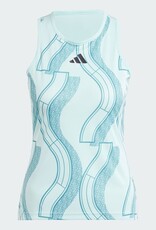 Adidas Club Tennis Graphic Tank Top Flash Aqua