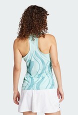 Adidas Club Tennis Graphic Tank Top Flash Aqua