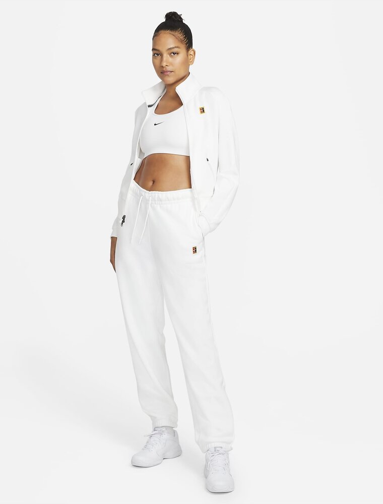 Nike Court Full Zip Tennis Jacket White