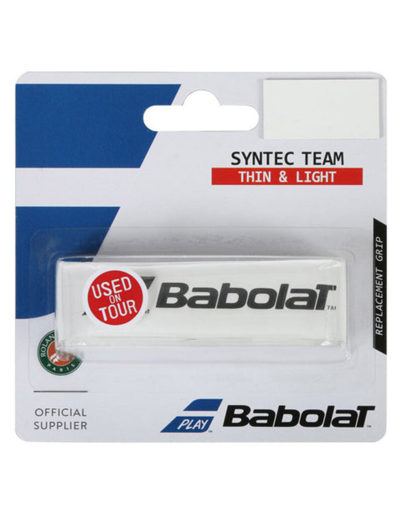 Babolat Syntec Team (Black, Thin & Light) Replacement Grip