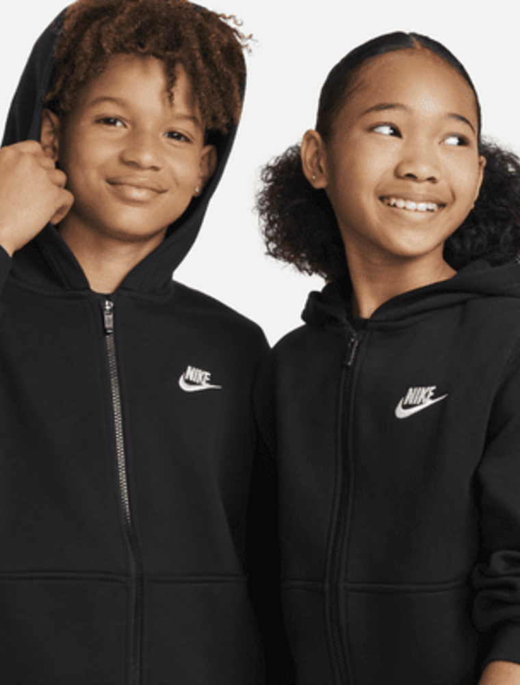 Nike Kids Nike Sportswear Club Fleece Black