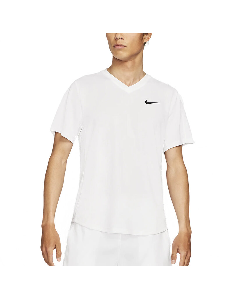 Nike Court Dryfit Victory Top White Medium