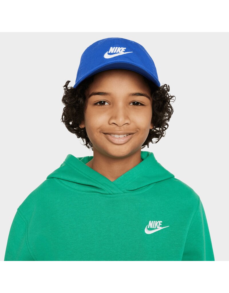 Kids Nike Club Unstructured Futura Hat Royal Tennis Topia