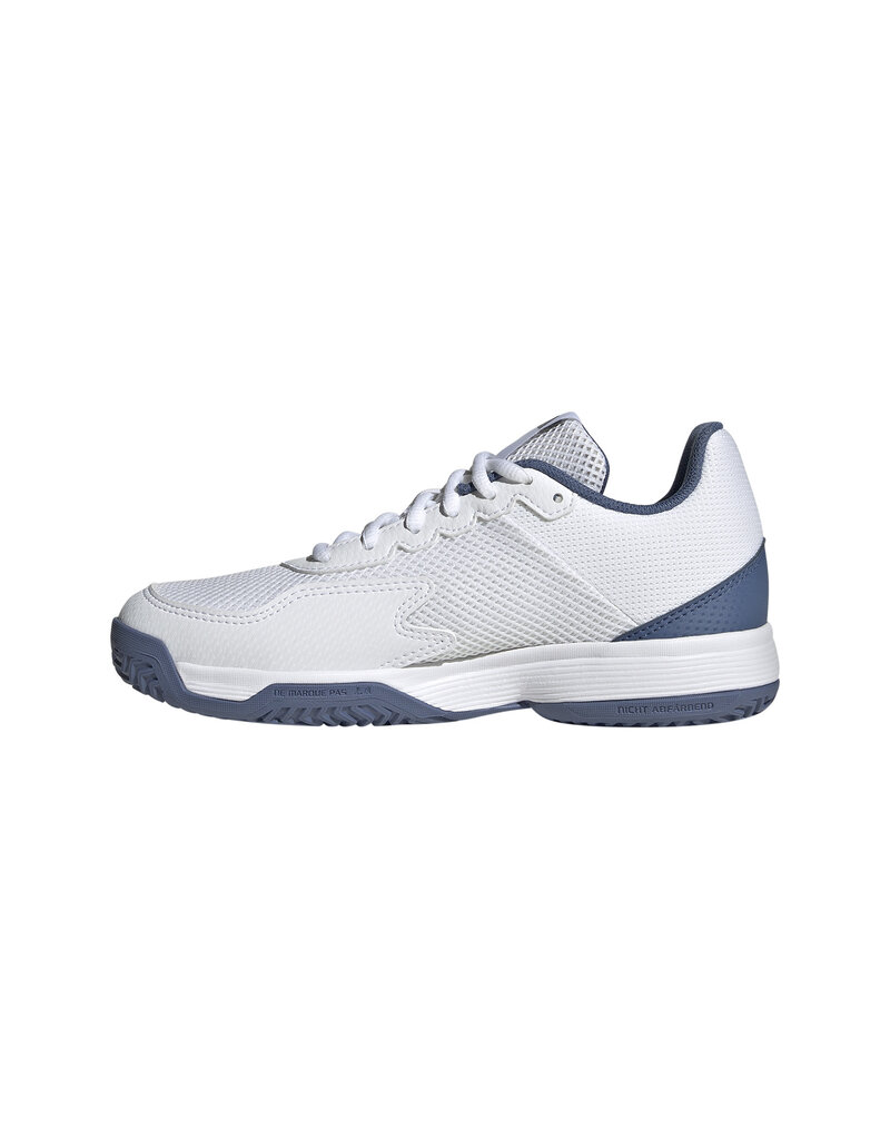 Adidas Courtflash Junior's Shoe White/Black