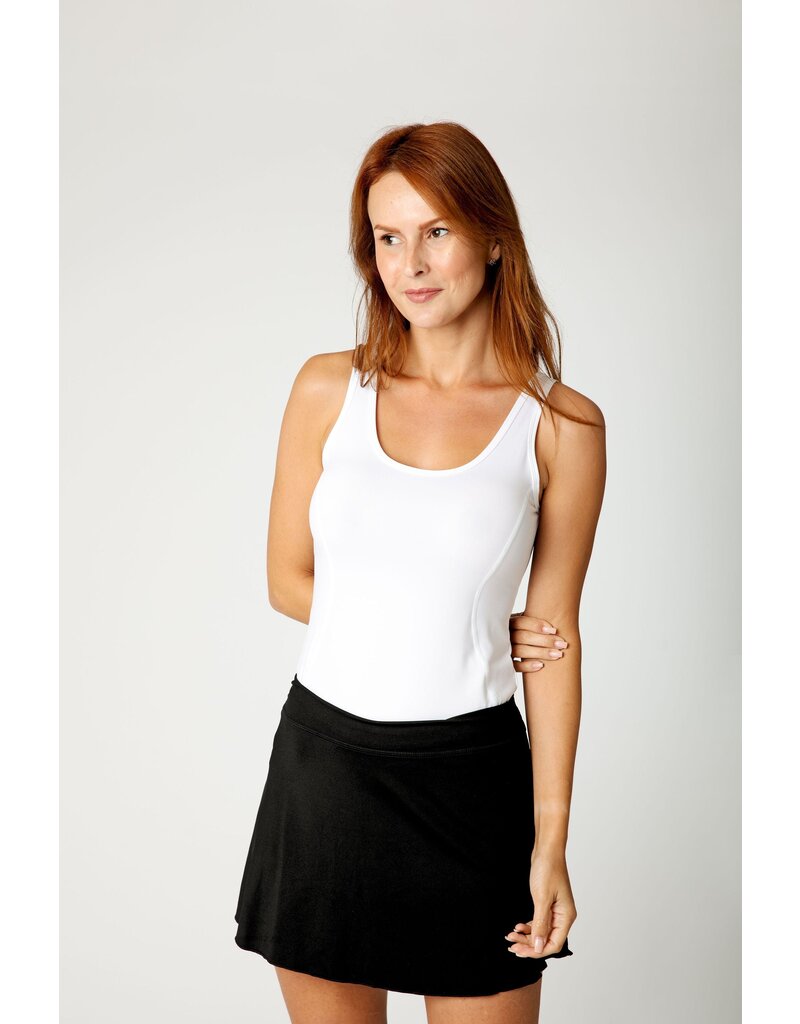 Sofibella White X Tank