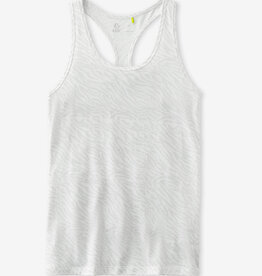 Tasc Recess Racer Back Tank Light Gray Ripple