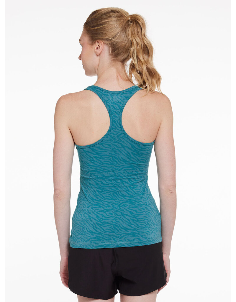 Tasc Recess Racer Back Tank Mountain Green Ripple