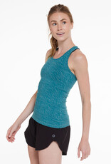 Tasc Recess Racer Back Tank Mountain Green Ripple