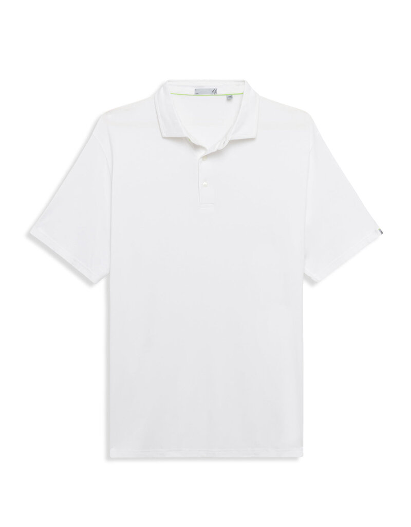 Tasc Cloud Lightweight Polo  Shirt - White