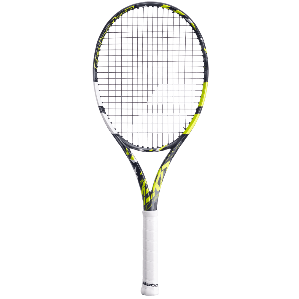 Pure Aero Team Unstrung - Gray Yellow White - Tennis Topia - Best 