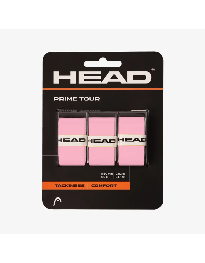 Head Prime Tour Tennis 3PCS Pack Overgrip