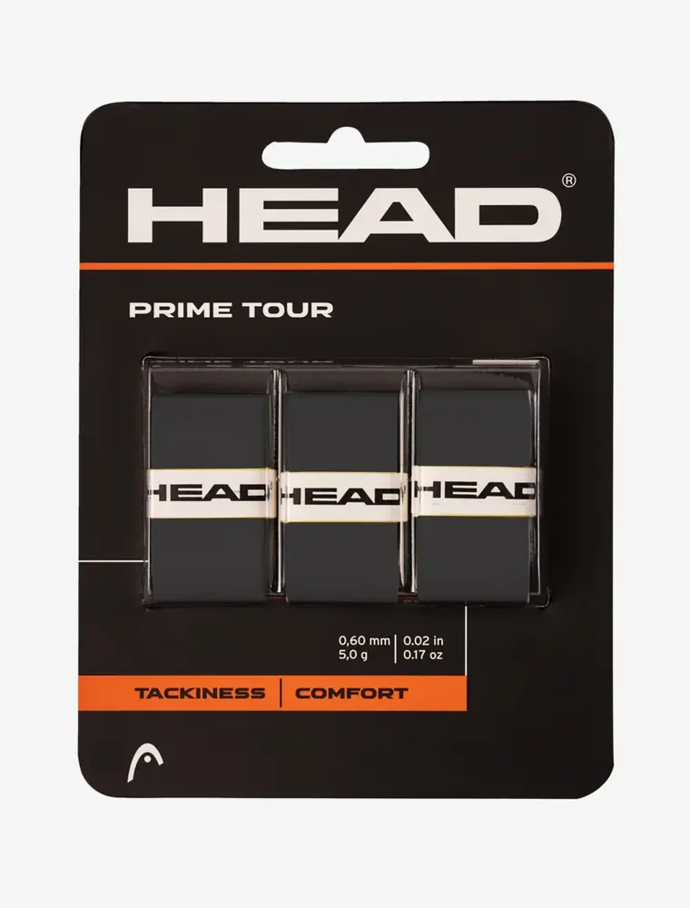Head Prime Tour Tennis 3PCS Pack Overgrip