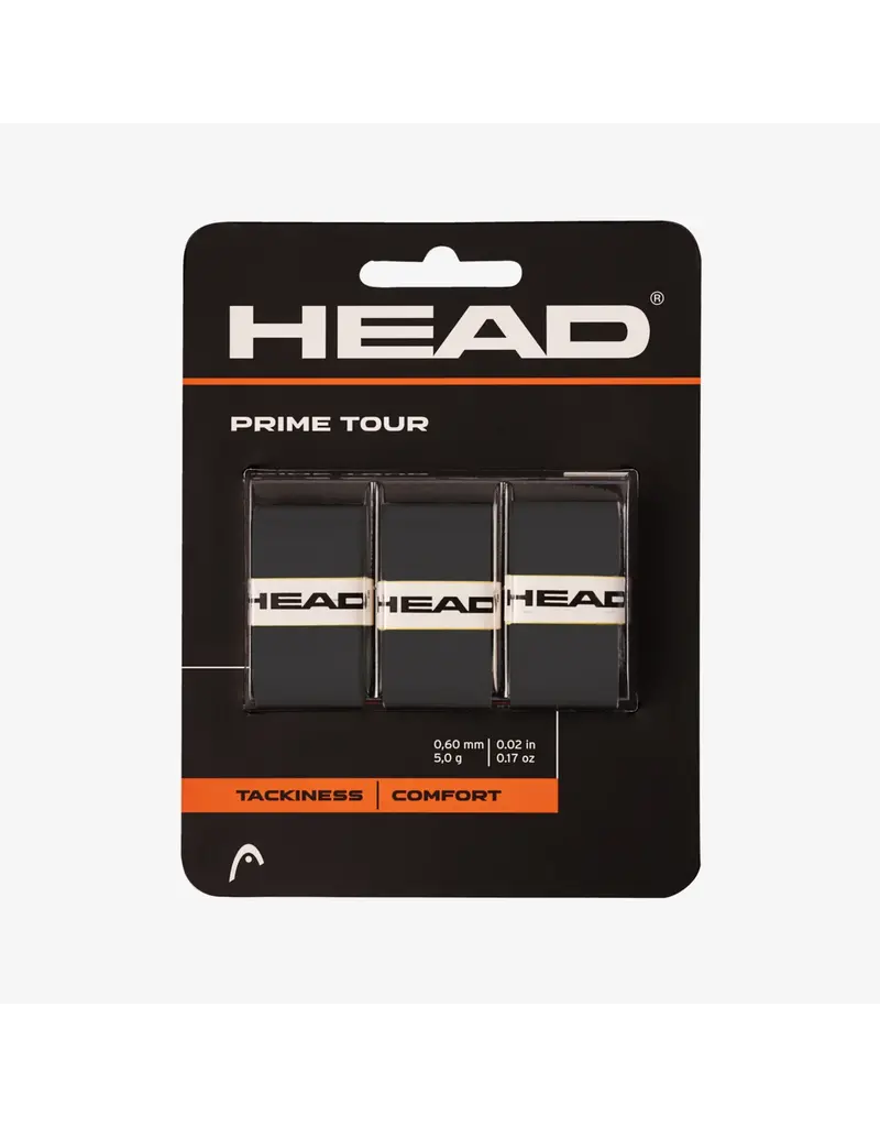 Head Prime Tour Tennis 3PCS Pack Overgrip