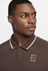 Nike Nike Court Heritage Men's Polo T-Shirt Baroque Brown