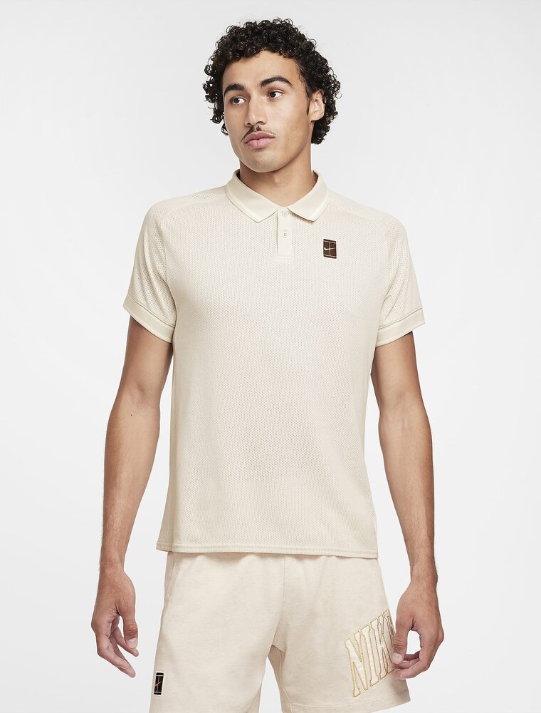 Nike Nike Court Heritage Men's Polo T-Shirt Lt Orewood Brown