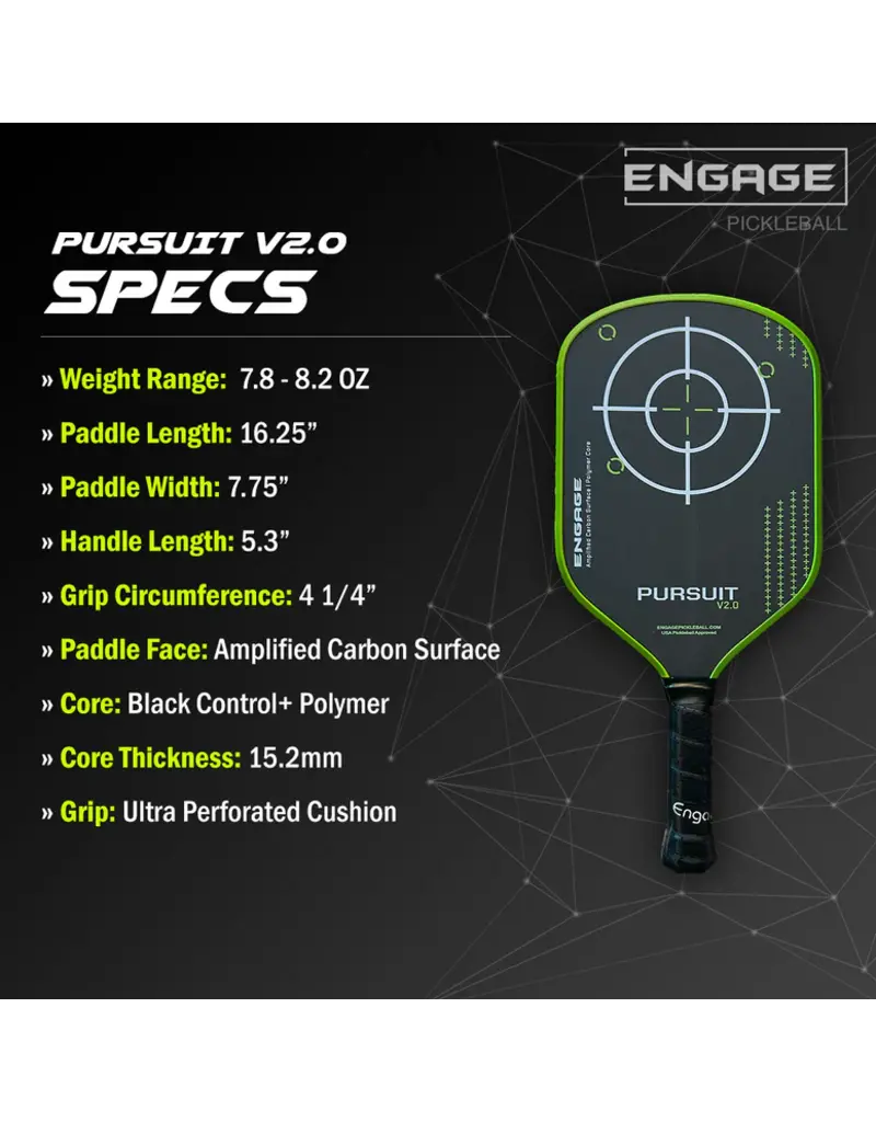 Engage NEW. Pursuit V2.0 | Amplified Carbon Surface | Hybrid