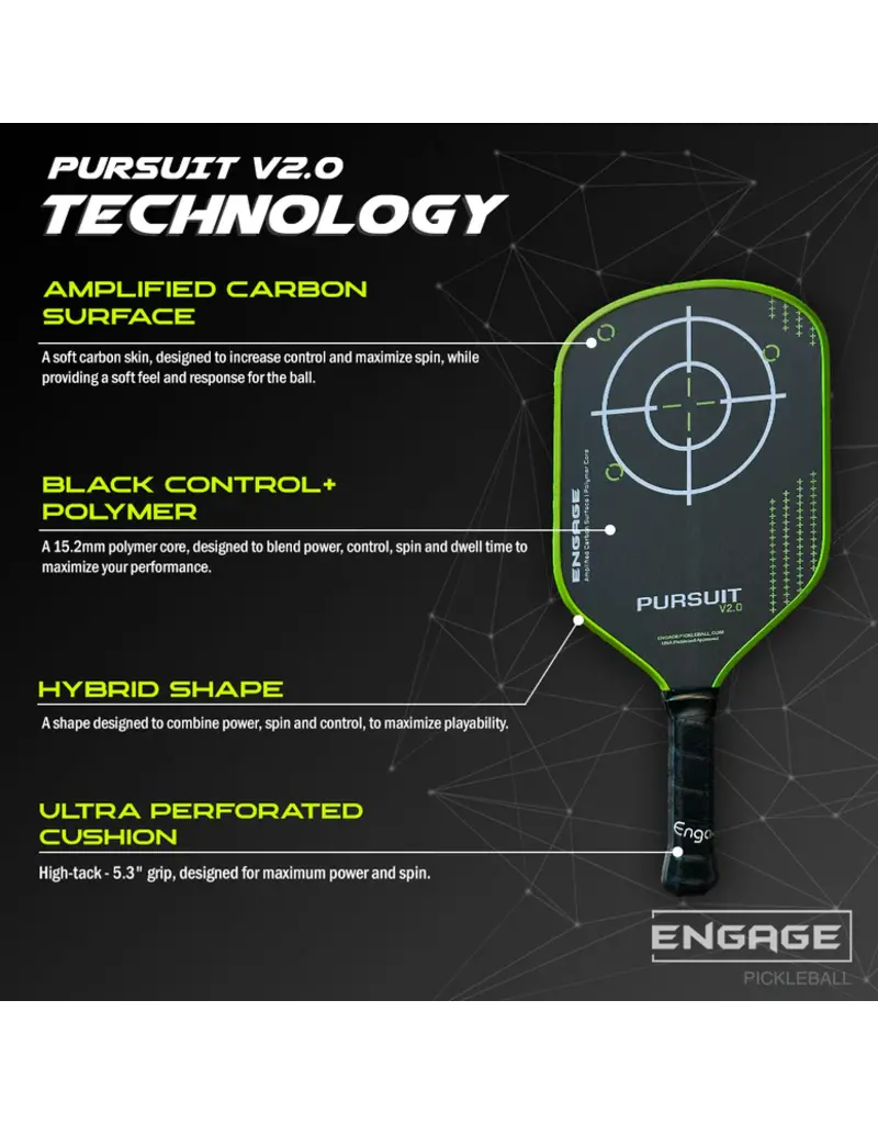 Engage NEW. Pursuit V2.0 | Amplified Carbon Surface | Hybrid
