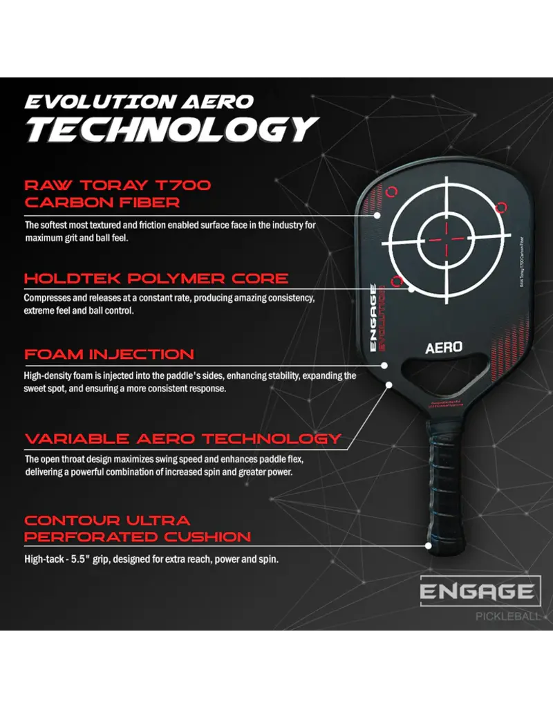 Engage NEW. Aero | Raw Toray T700 | Hybrid