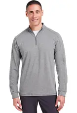Tasc Carrollton 1/4  Quarter Zip Marble Heather/Shark Gray