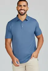 Tasc Cloud Lightweight Polo Blue Topaz Heather