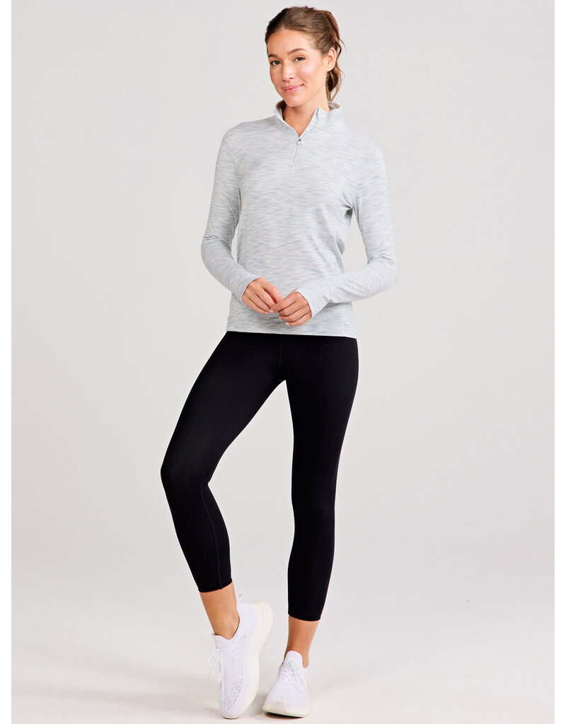 Tasc Recess Quarter Zip Horizon Space Dye