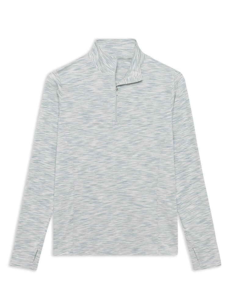 Tasc Recess Quarter Zip Horizon Space Dye