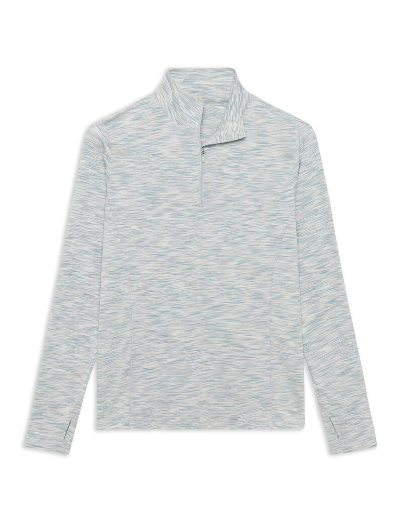 Tasc Recess Quarter Zip Horizon Space Dye
