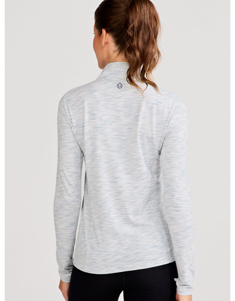 Tasc Recess Quarter Zip Horizon Space Dye