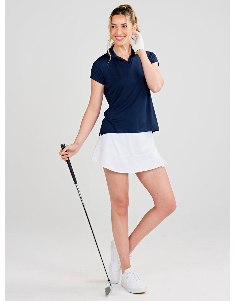 Tasc On the Court 13in Skirt White