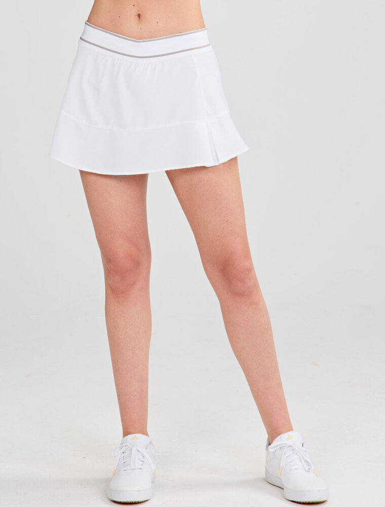 Tasc On the Court 13in Skirt White
