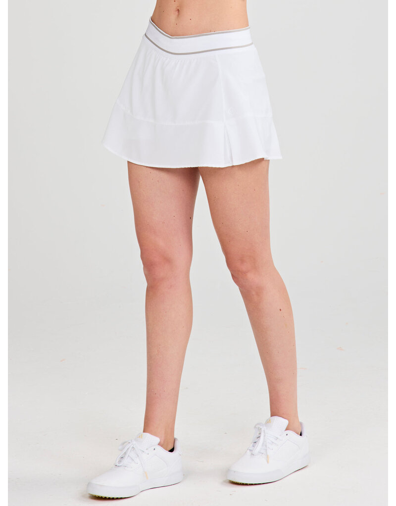 Tasc On the Court 13in Skirt White