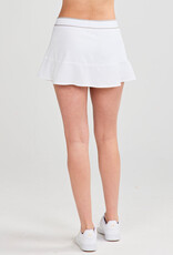 Tasc On the Court 13in Skirt White