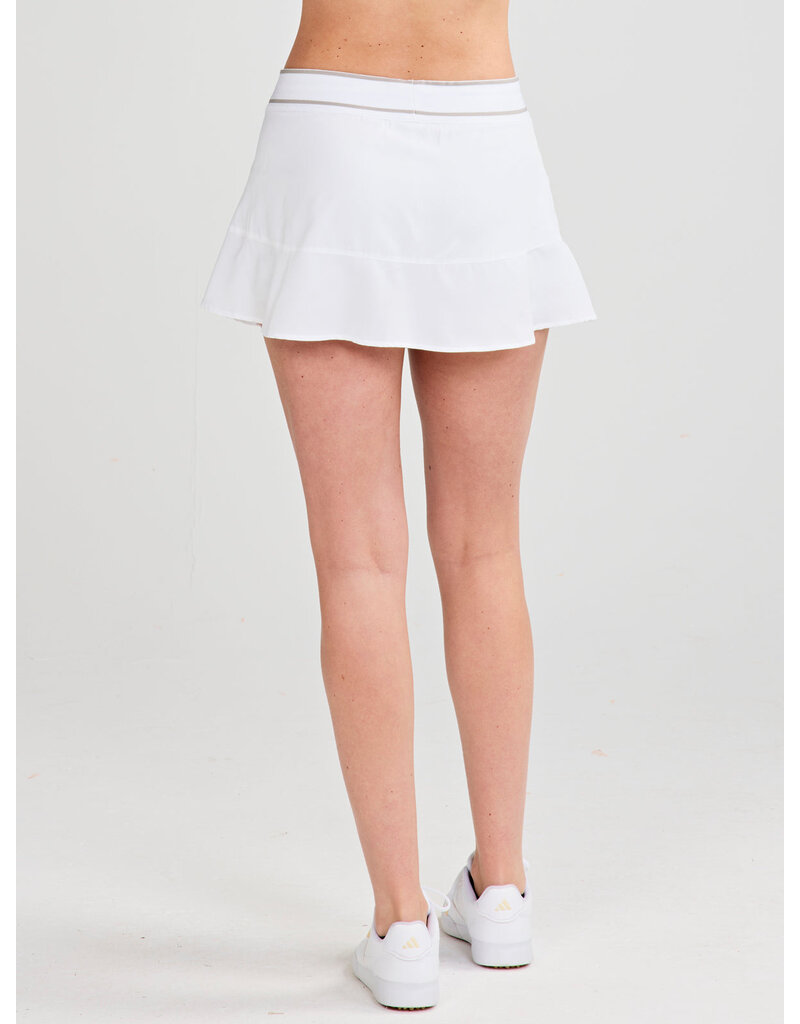 Tasc On the Court 13in Skirt White