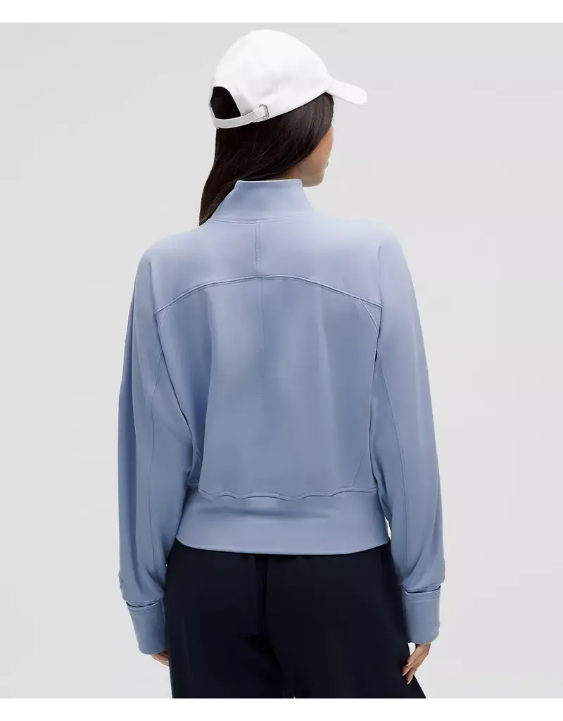 Lululemon It's Rulu Fleece Half Zip  Blue Willow