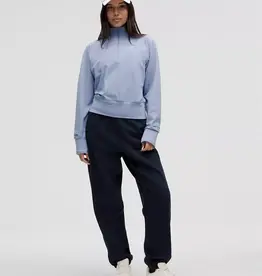 Lululemon It's Rulu Fleece Half Zip  Blue Willow