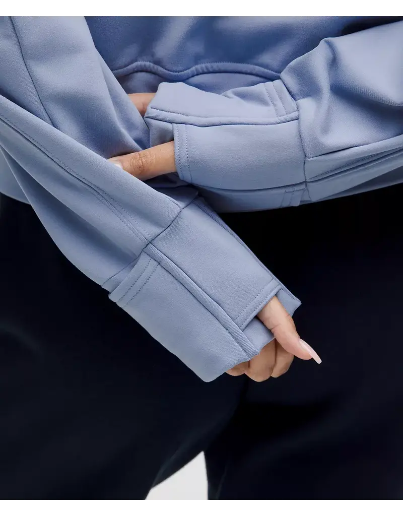 Lululemon It's Rulu Fleece Half Zip  Blue Willow