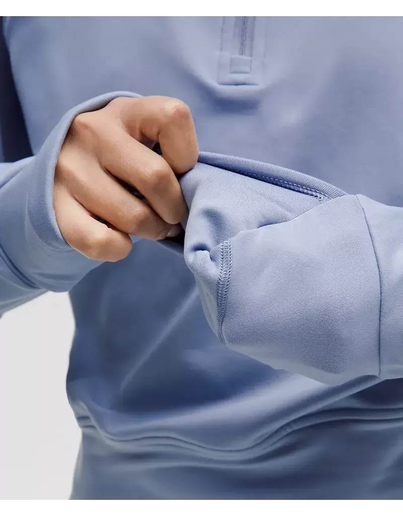 Lululemon It's Rulu Fleece Half Zip  Blue Willow