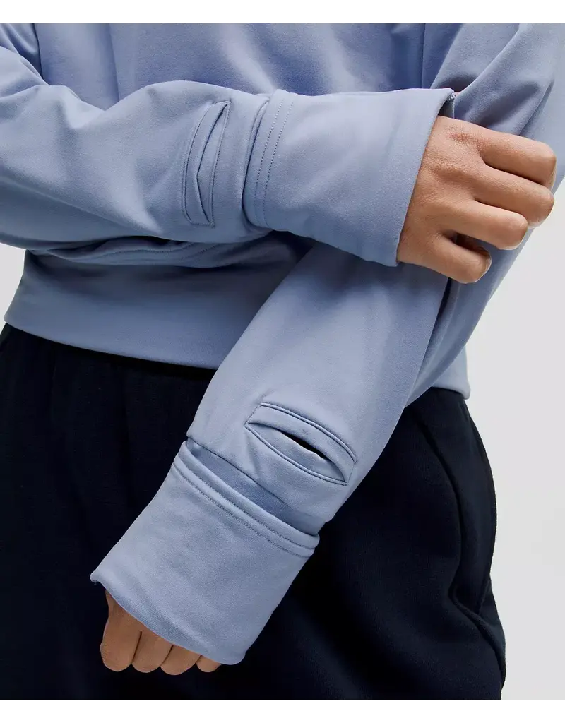 Lululemon It's Rulu Fleece Half Zip  Blue Willow