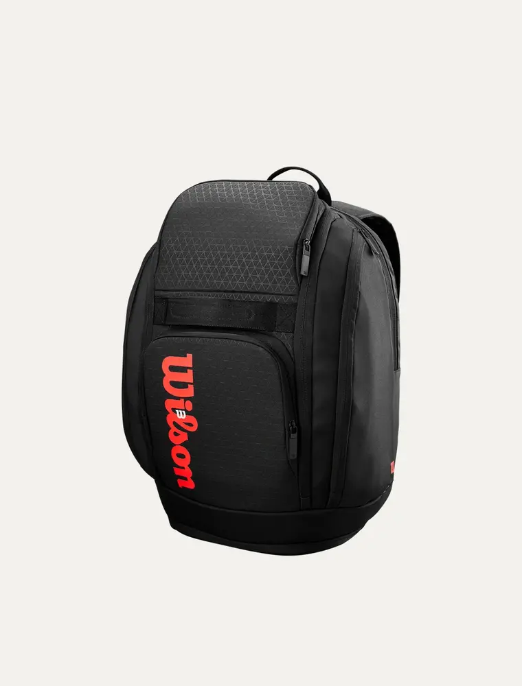 Wilson CLASH V3 BACKPACK BLACK/Infrared
