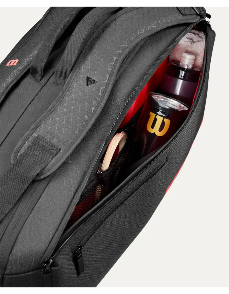 Wilson CLASH V3 6PK RACQUET BAG BLACK