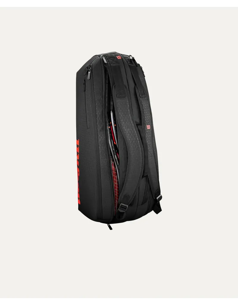 Wilson CLASH V3 6PK RACQUET BAG BLACK