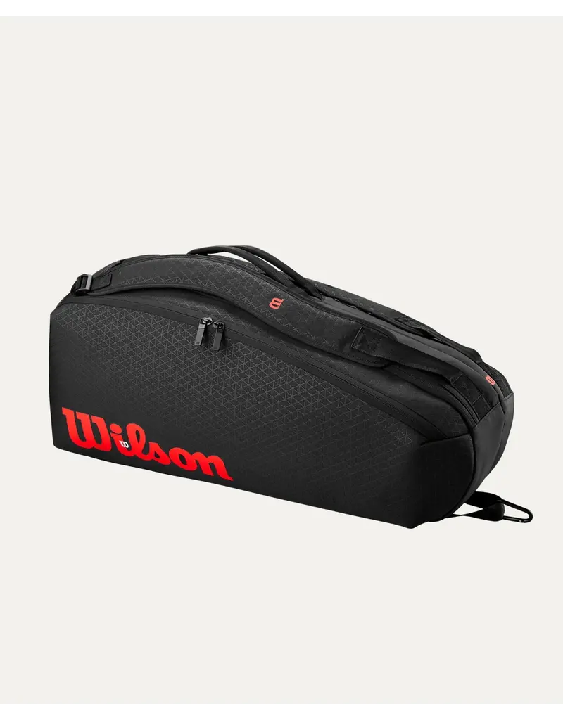 Wilson CLASH V3 6PK RACQUET BAG BLACK