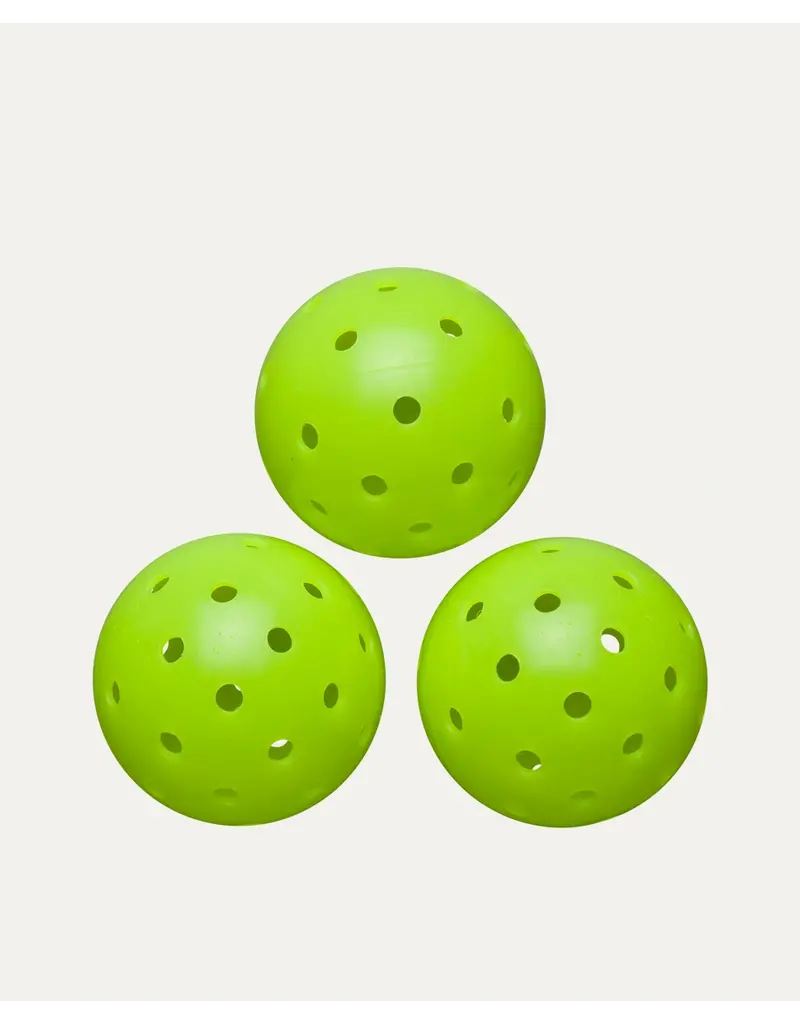 Wilson MAX 40 OUTDOOR PICKLE BALL 3 PACK