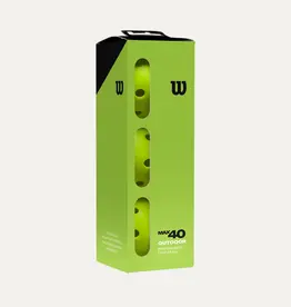 Wilson MAX 40 OUTDOOR PICKLE BALL 3 PACK